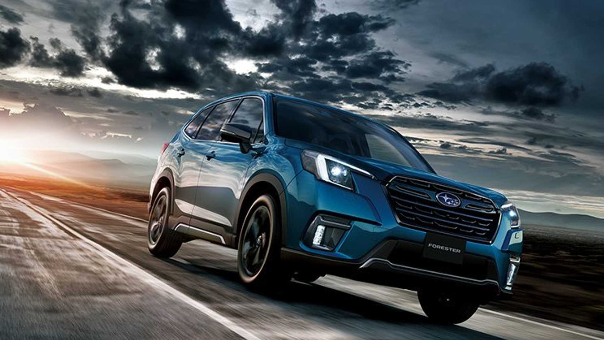 2022 Subaru Forester Facelift Debuts In Japan With New Headlights