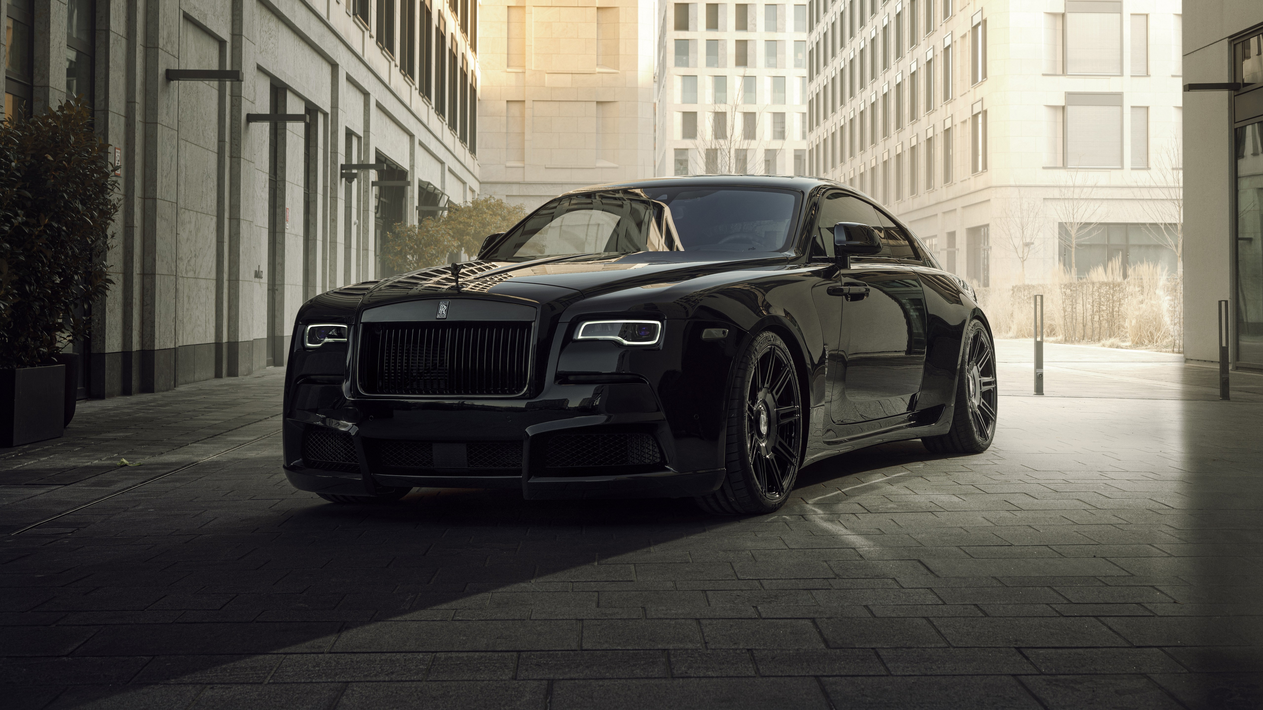 Spofec Rolls Royce Wraith Black Badge Overdose 2021 5K Wallpaper. HD Car Wallpaper