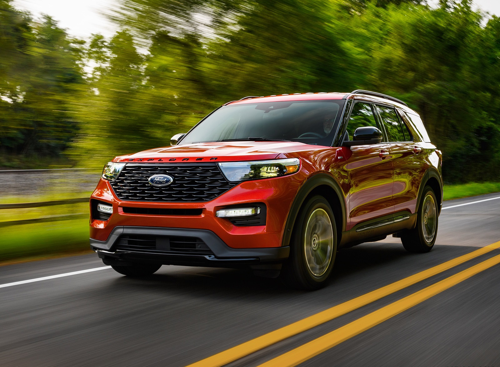 2022 Ford Explorer ST Line Wallpaper (HD Image)
