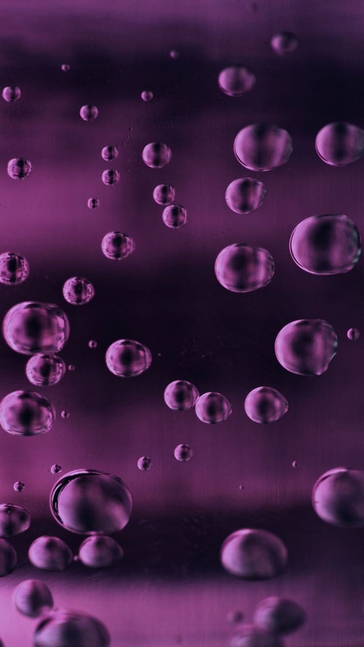 Purple Bubbles Wallpaper / Background for phones