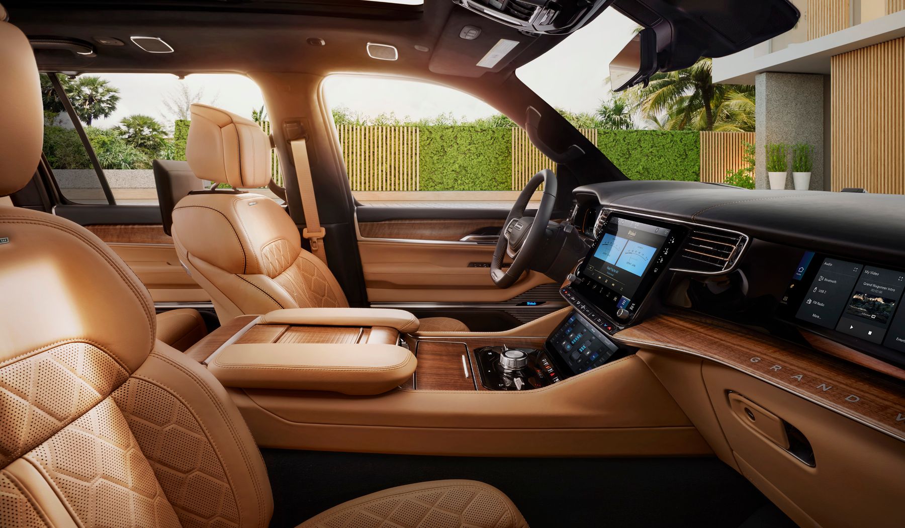 All New 2022 Grand Wagoneer Is Here So Let's Step Inside Its Jaw Dropping Cabin