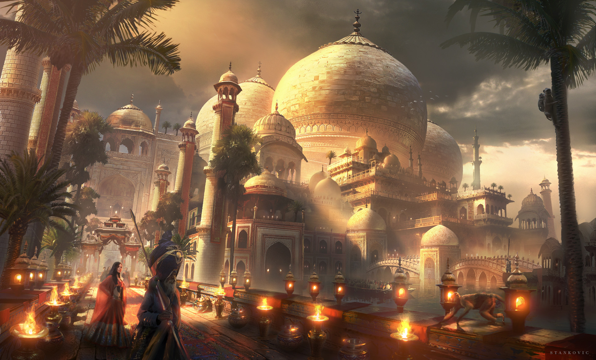 Dome Palace HD Wallpaper