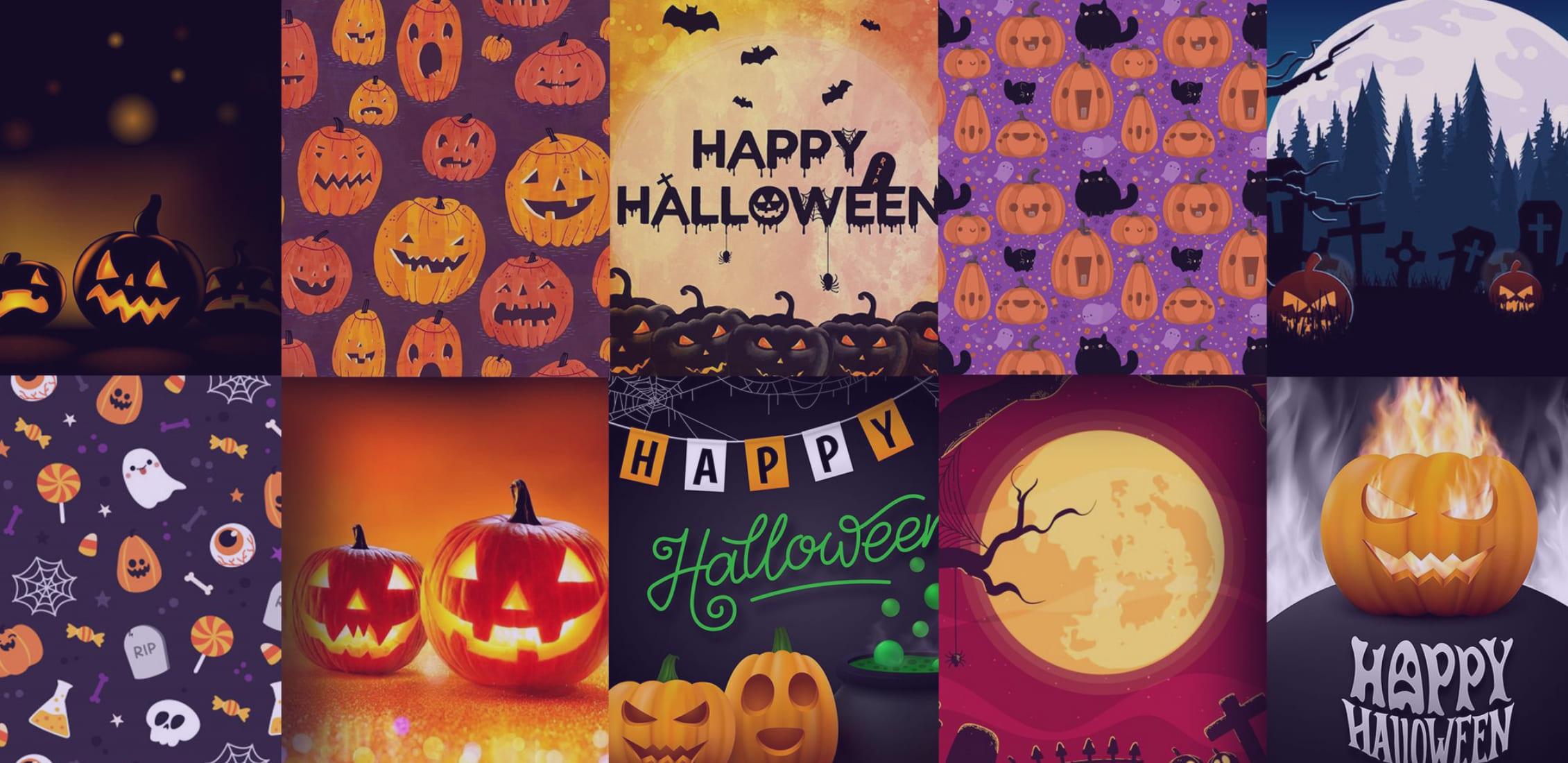 Best Halloween Background Image 2021. Scary & Cute Backgro