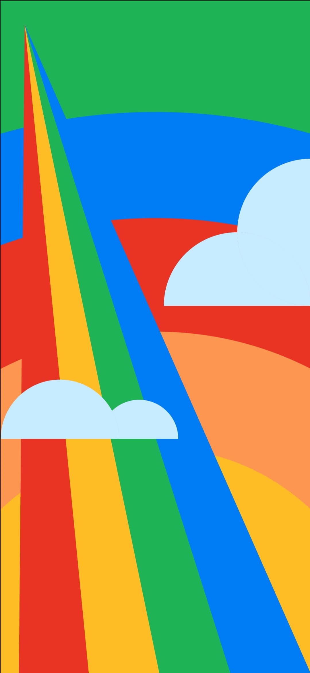 Bộ sưu tập Hình nền gốc mặc định của Google Pixel 5