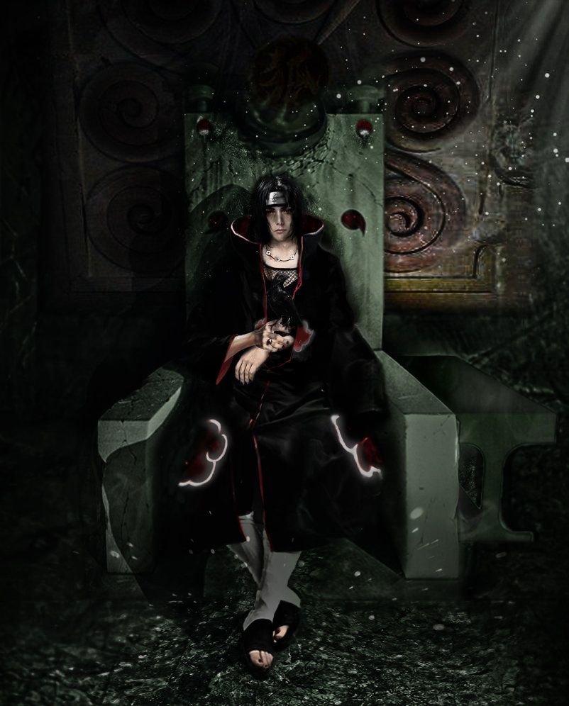 Itachi The Crow King By Shibuz4. Itachi, Wallpaper Naruto Shippuden, Naruto Shippuden Anime