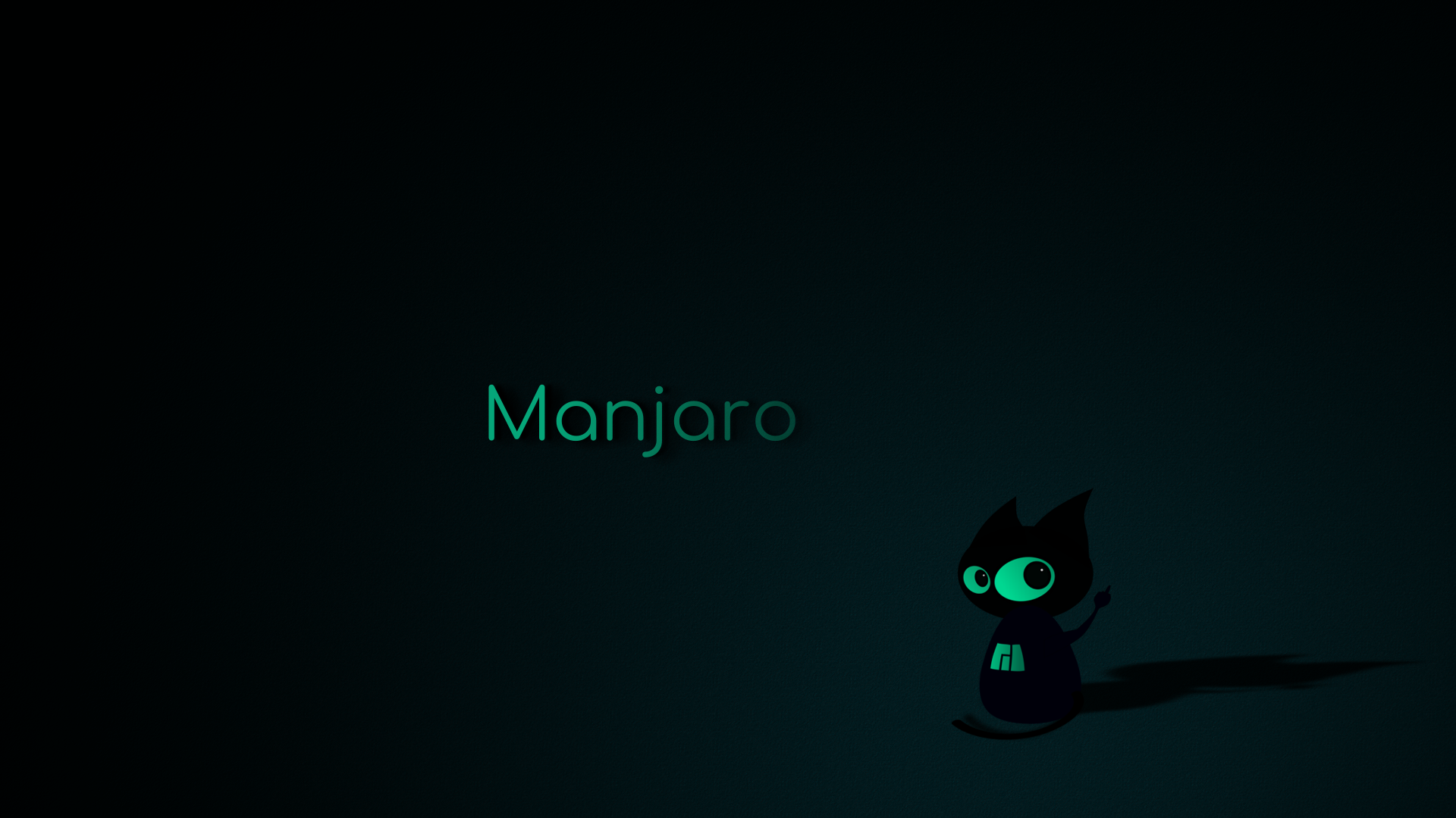 Free download Alternative Manjaro Cat Wallpaper Dark Artistry [1920x1080] for your Desktop, Mobile & Tablet. Explore Manjaro Wallpaper