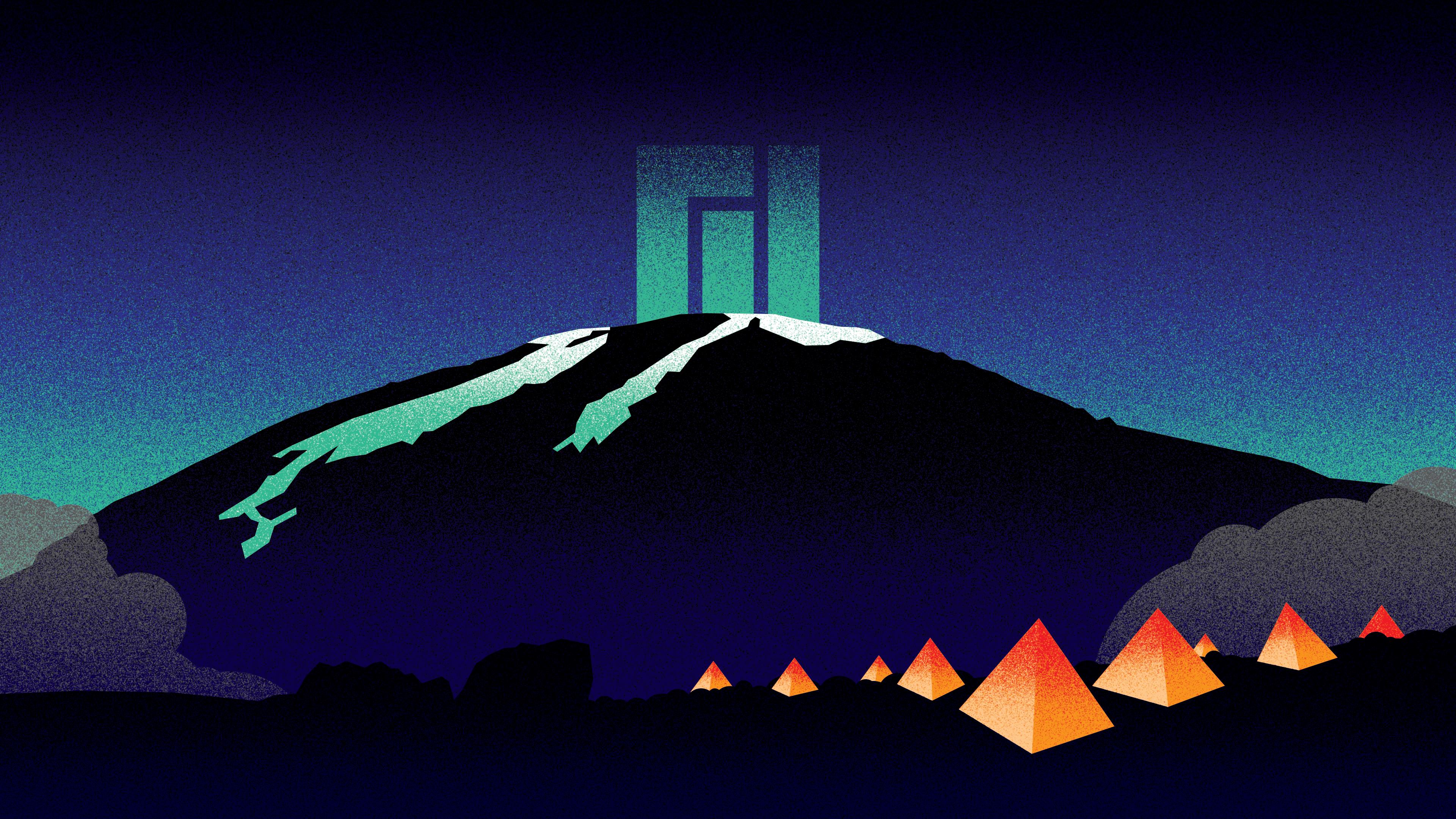 Made A Kilimanjaro Styled Wallpaper! Linux Forum