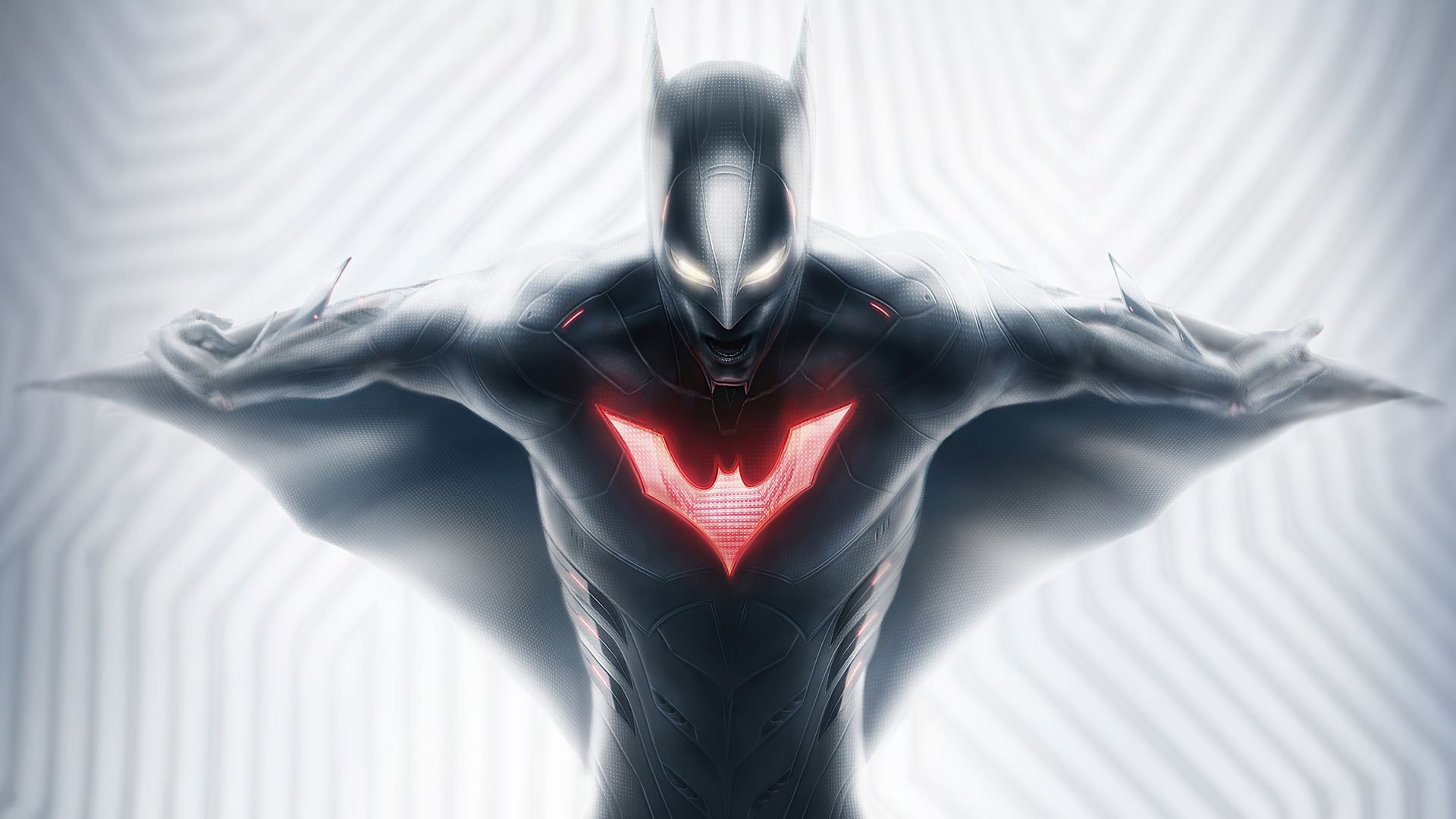 Desktop wallpaper batman beyond, tech suit, animation show, art, HD image, picture, background, 71a9cf