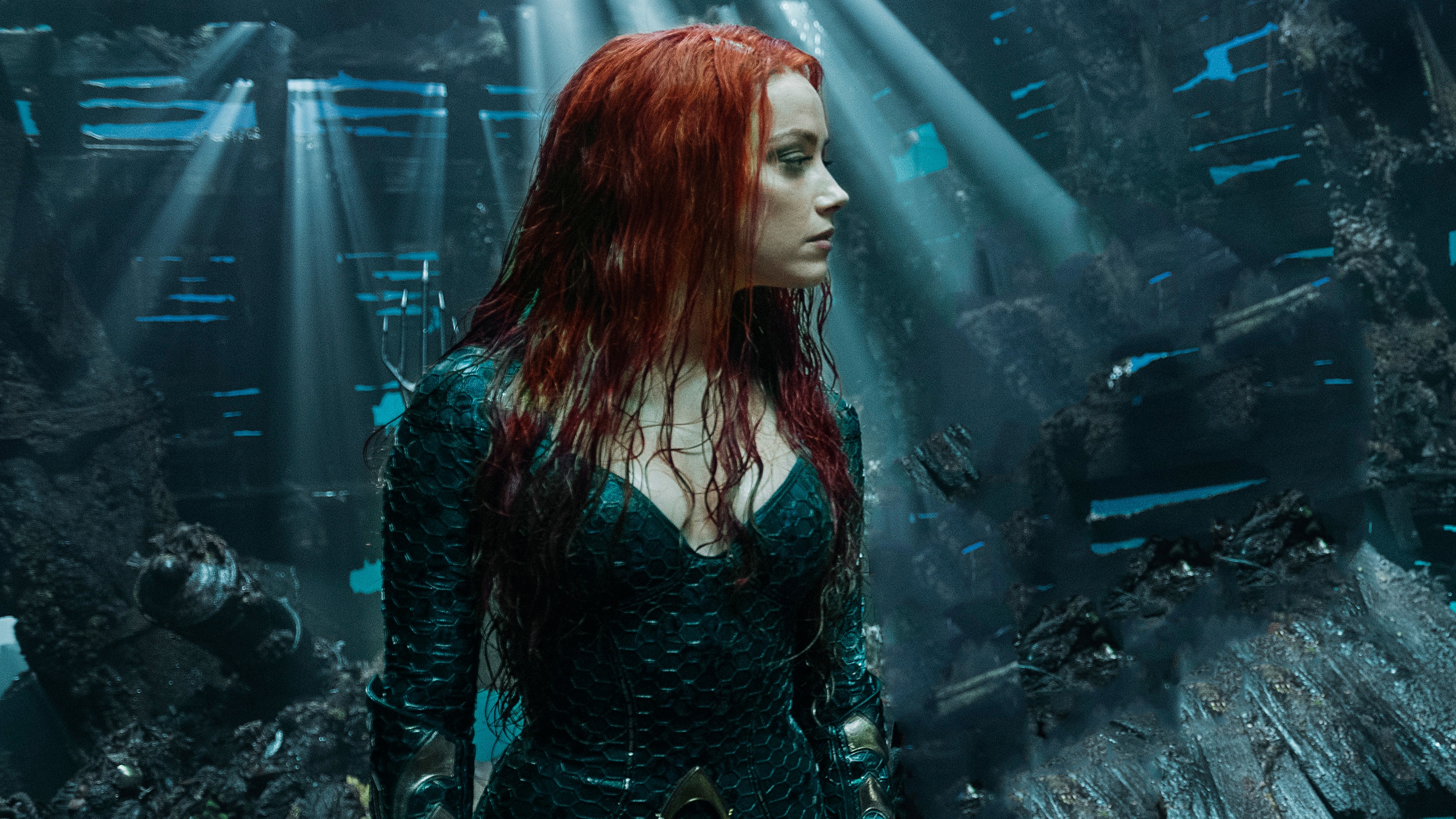 Mera Amber Heard Aquaman Movie 4K