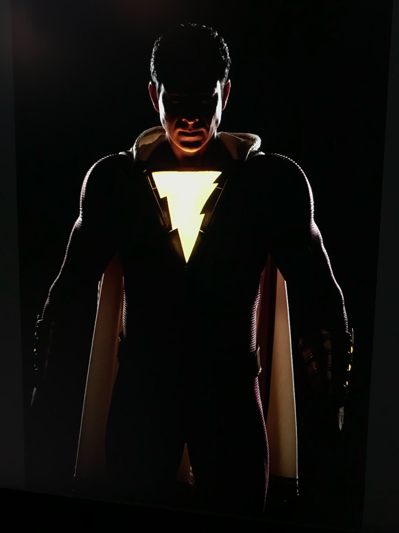 Badass Zachary Levi Shazam Image Shared By David F. Sandberg. Cosmic Book News