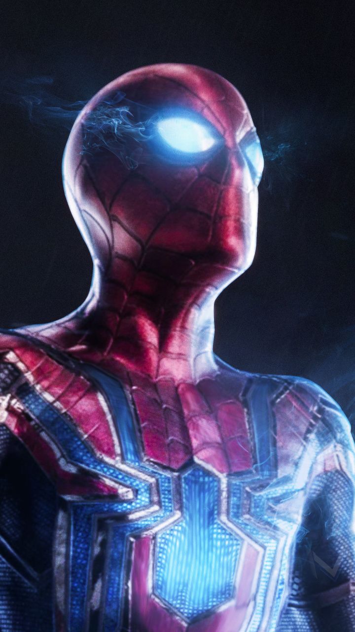 Spider Man, Iron Suit, Art, Movie, 720x1280 Wallpaper. Spiderman, Marvel Superheroes, Superhero Wallpaper