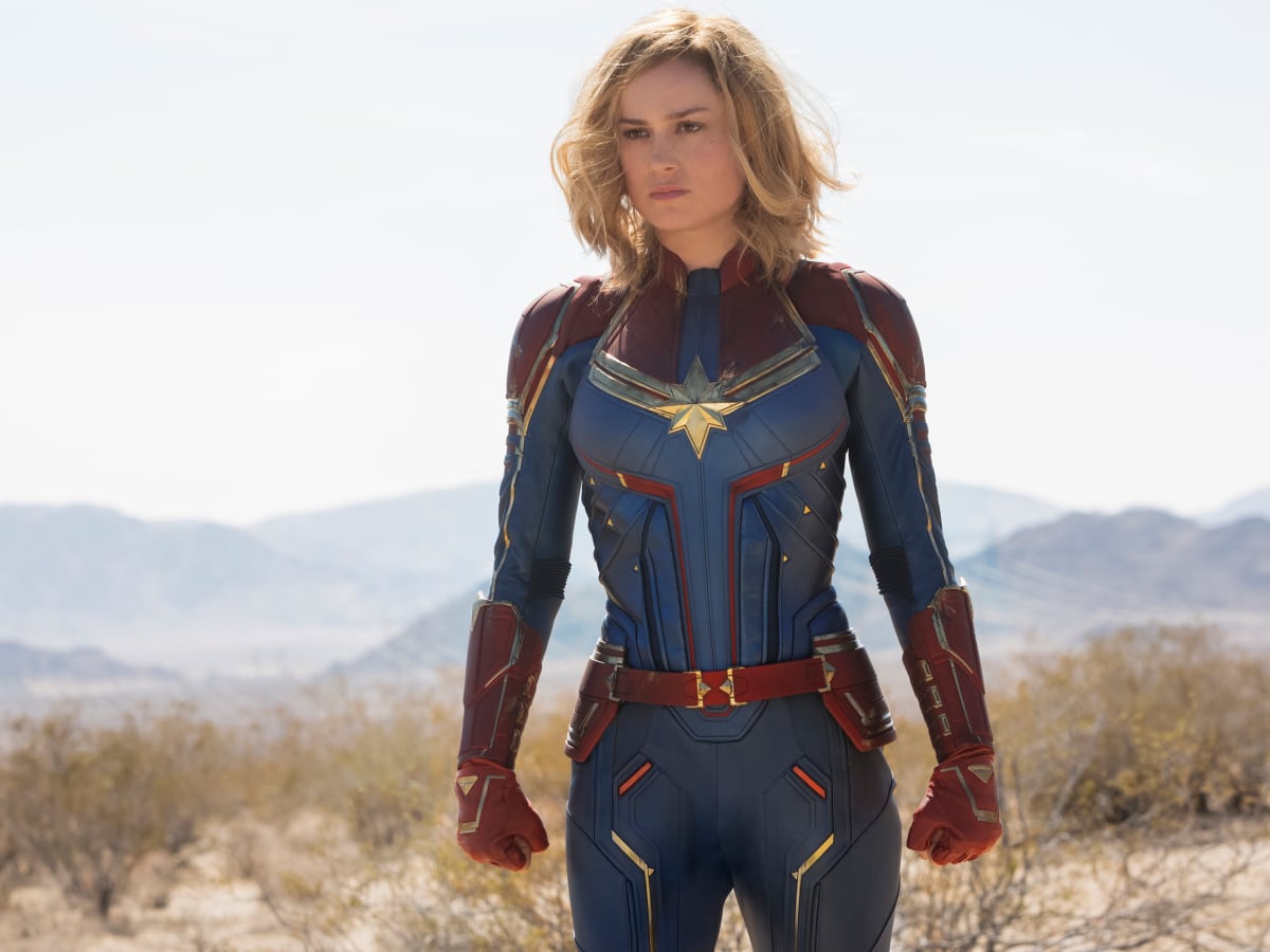 The Complete Breakdown of Brie Larson's Costumes in 'Captain Marvel'