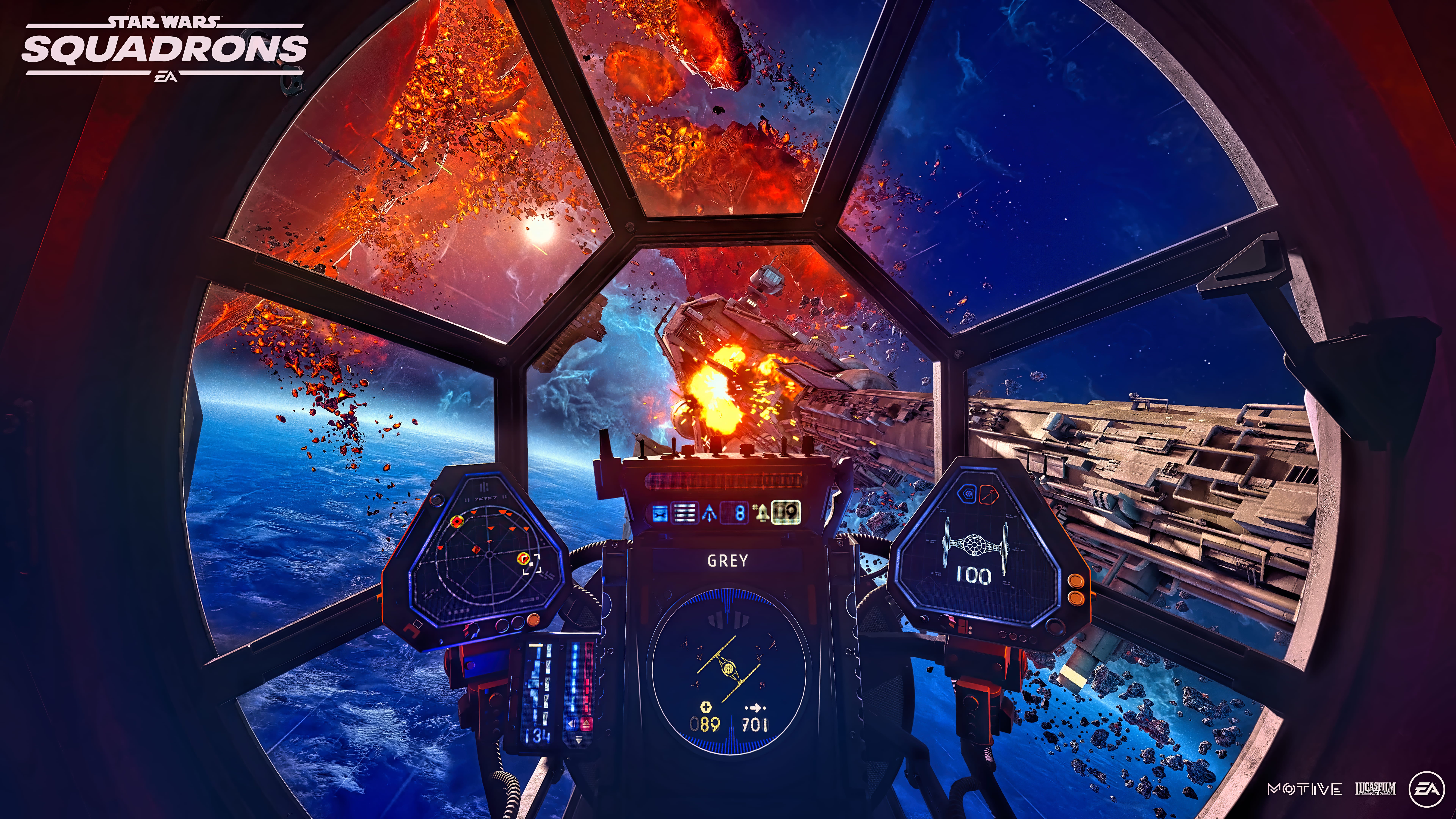 Here's 3 8K wallpaper for you guys: StarWarsSquadrons