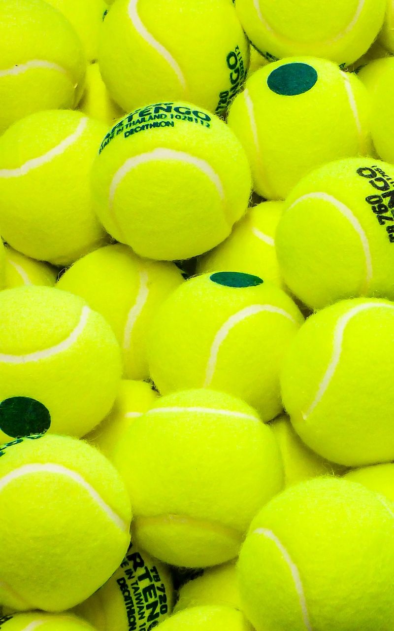 Wallpaper sport tennis yellow lime green balls. Tennis wallpaper, Tennis, Sport tennis