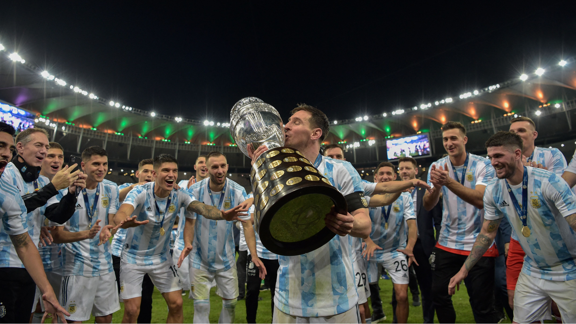 Messi Wins Maiden International Trophy' Is The Argentine's Track Record In Finals Of Knock Out Competitions?