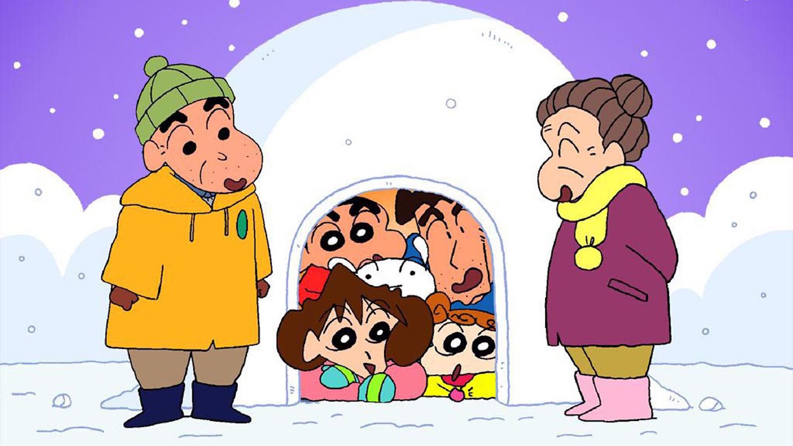shin chan wallpaper, animated cartoon, cartoon, illustration, animation, fun