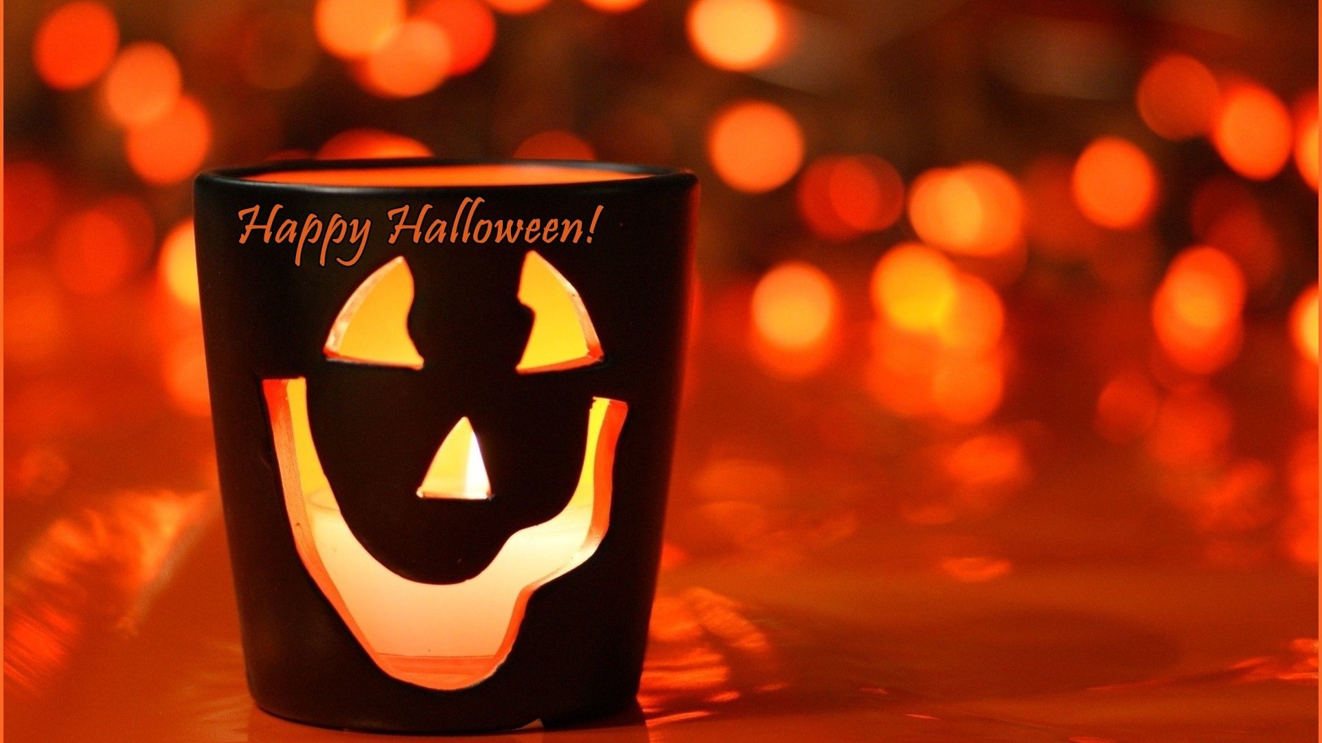Free download Happy Halloween candle HD orange wallpaper [1920x1080] for your Desktop, Mobile & Tablet. Explore Halloween Orange Wallpaper. Halloween Orange Wallpaper, Orange Halloween Wallpaper, Halloween Orange And Black Wallpaper