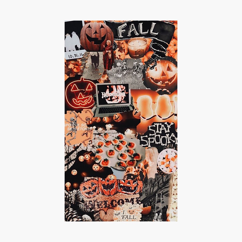 Halloween Aesthetic Wallpaper Poster