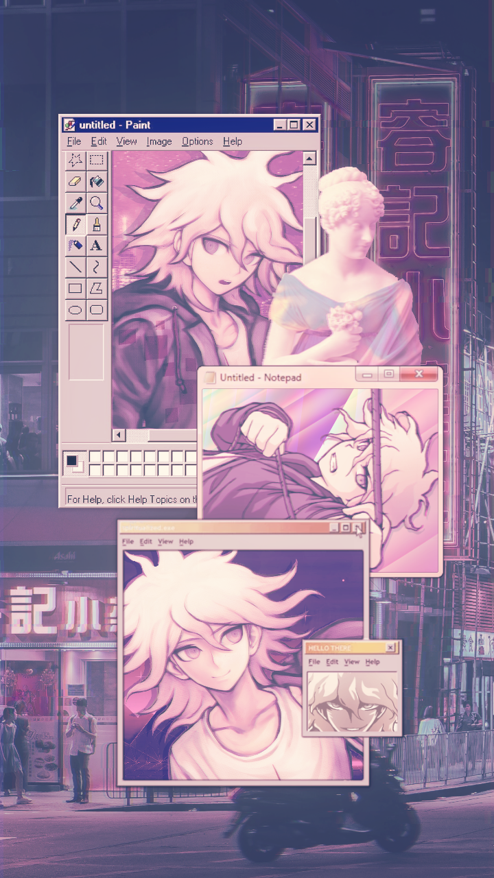 nagito komaeda wallpaper