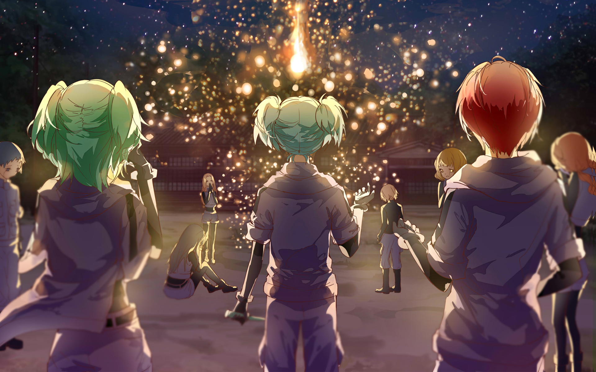 Ansatsu Kyoushitsu Shiota Nagisa Karma Akabane Kayano Kaede Wallpaper:1920x1200