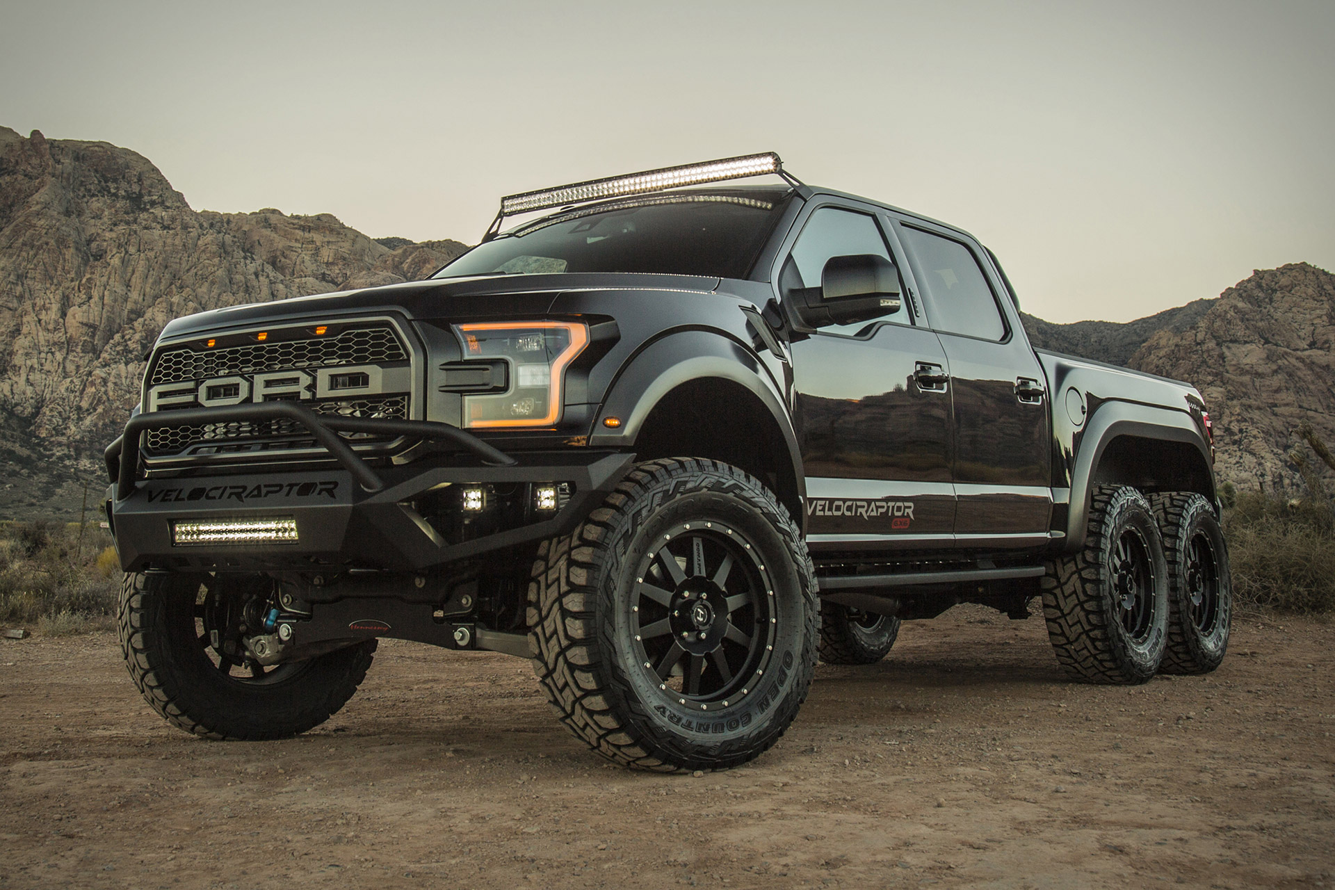 Hennessey VelociRaptor 6X6 Truck