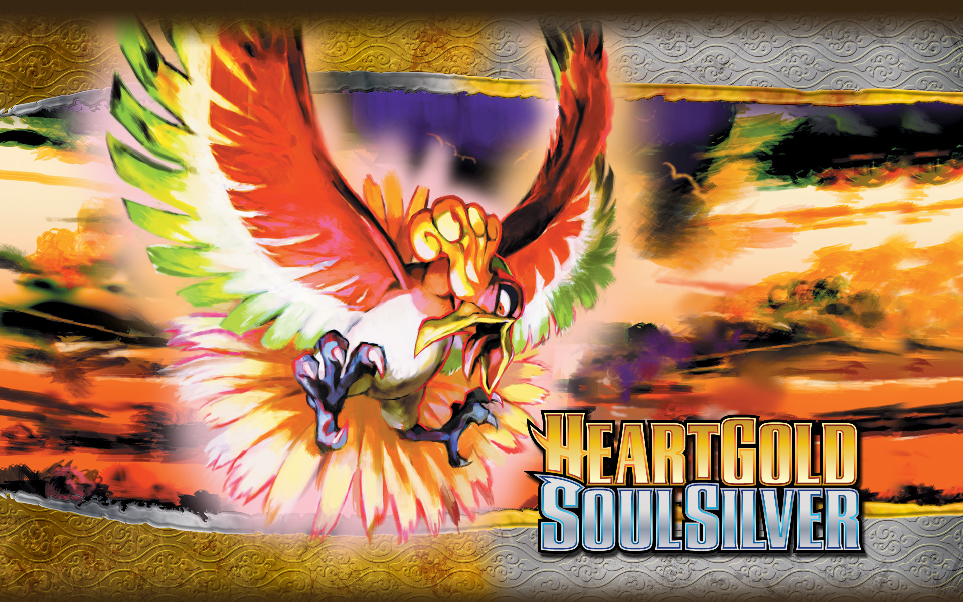 Video Game Pokémon: HeartGold and SoulSilver HD Wallpaper by へいわ