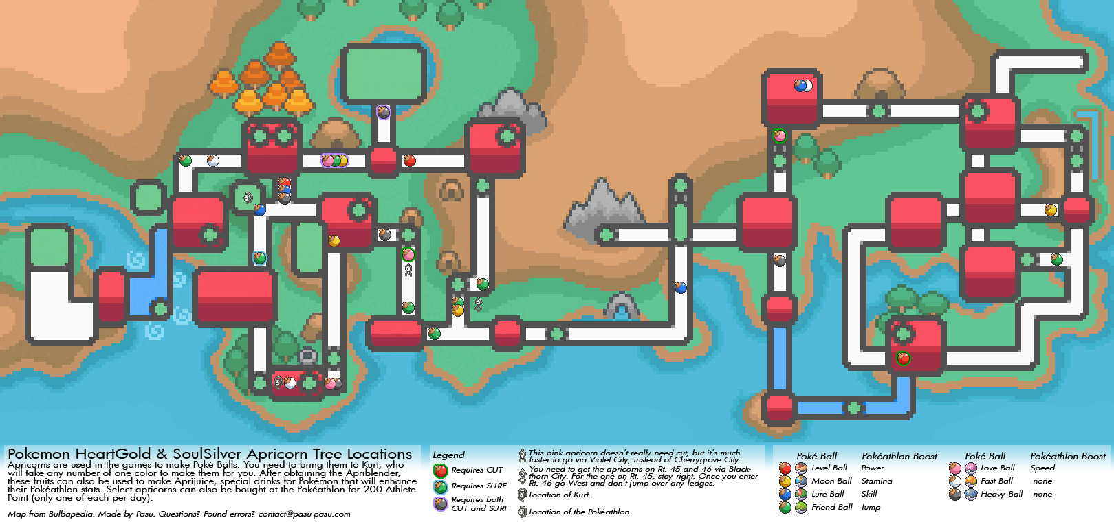 Pokemon SoulSilver HeartGold Map by Brittlebear on DeviantArt