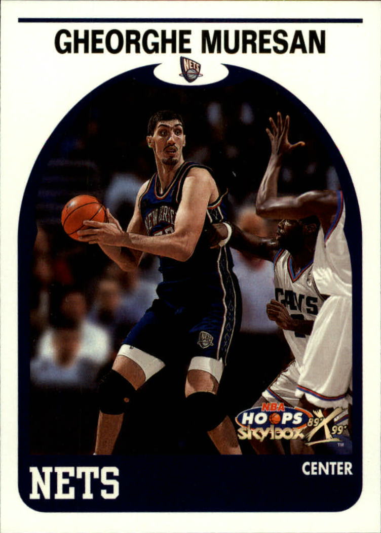 1999 00 NBA Hoops Decade Basketball Gheorghe Muresan