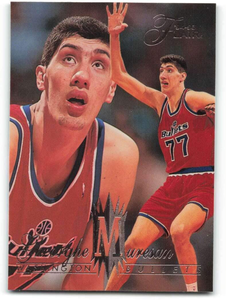 1994 95 Fleer Flair Gheorghe Muresan NM MT Washington Bullets Basketball, Collectibles & Fine Art