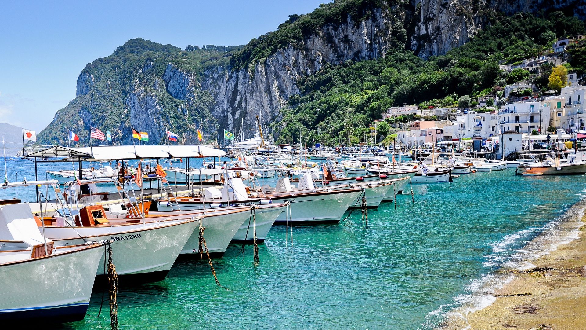 Capri Italy Wallpapers - Wallpaper Cave