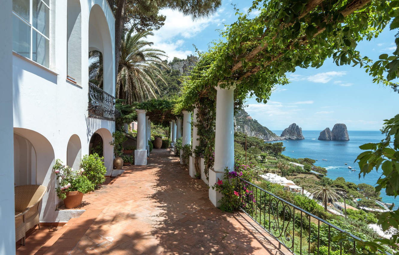 Capri Italy Wallpapers Wallpaper Cave