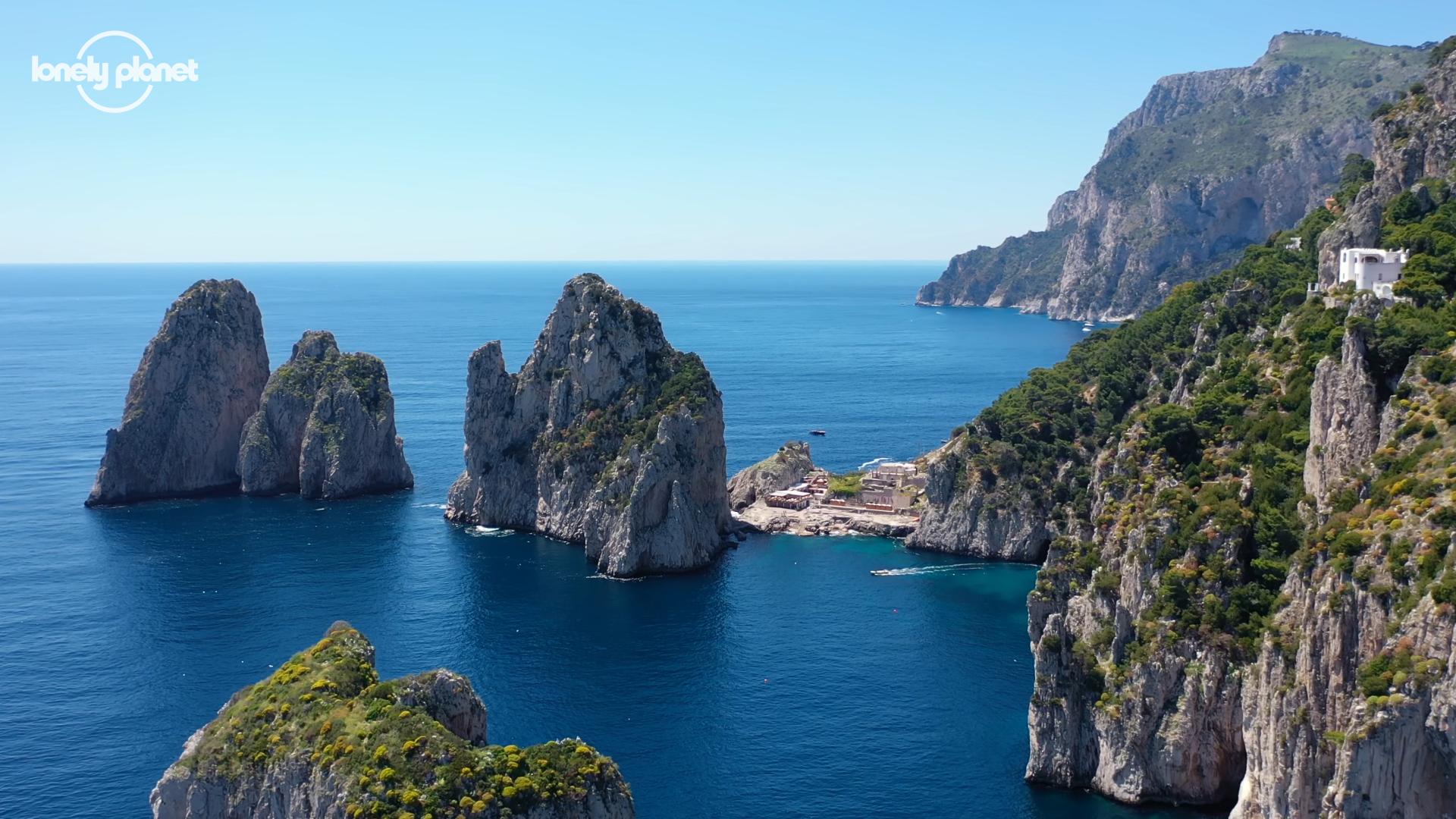 Capri travel. Italy, Europe