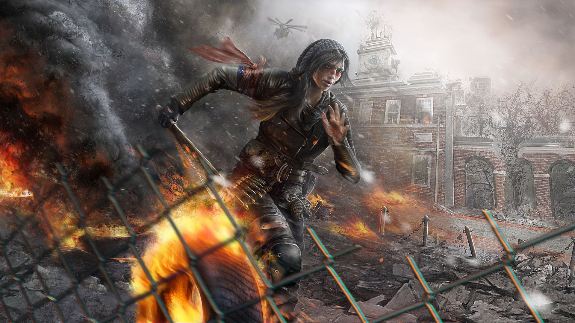 Desktop wallpaper homefront: the revolution, video game, revolt, HD image, picture, background, c03cc2