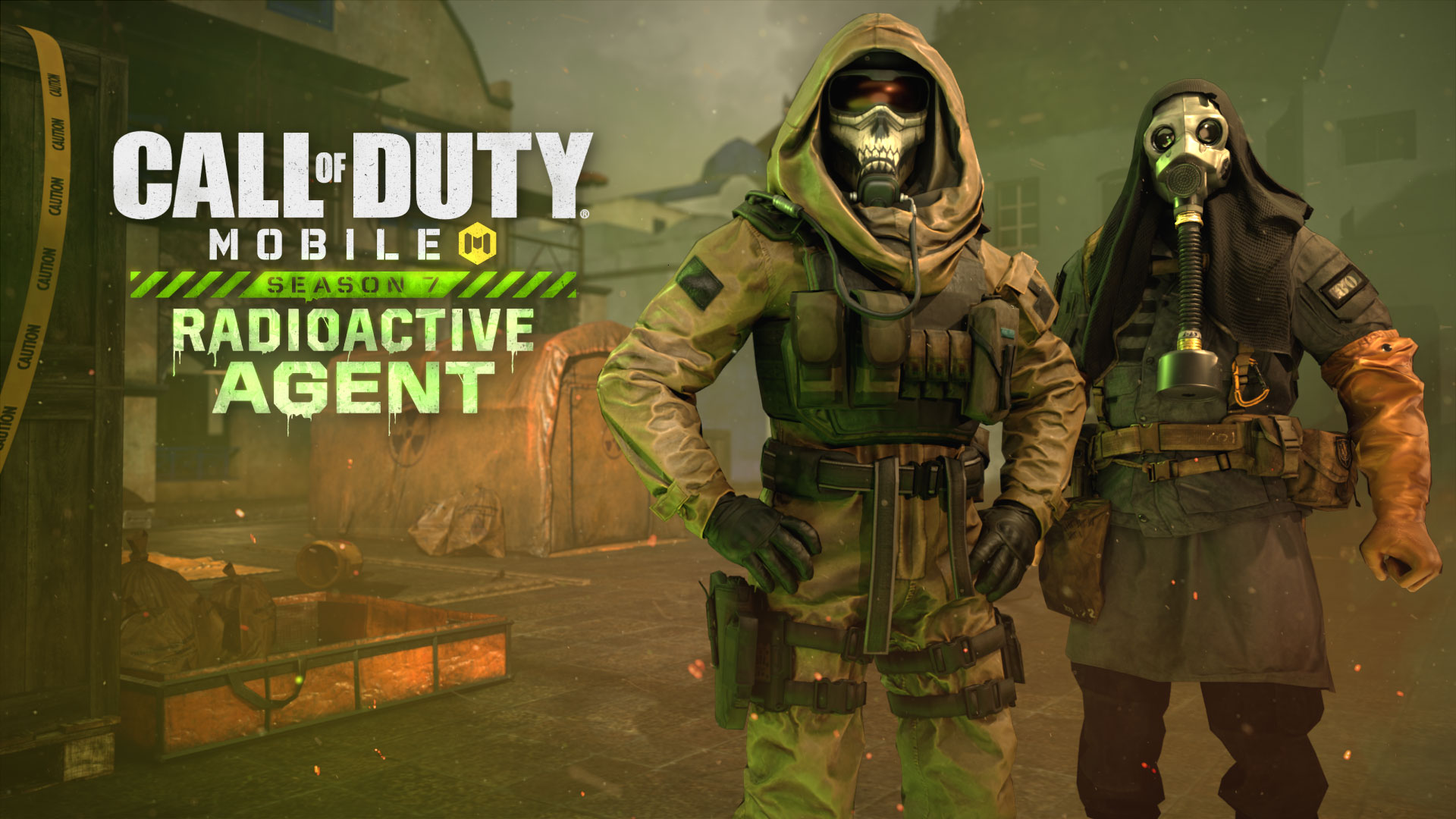 Radioactive Agent, the new Season of Call of Duty®: Mobile, is now live!