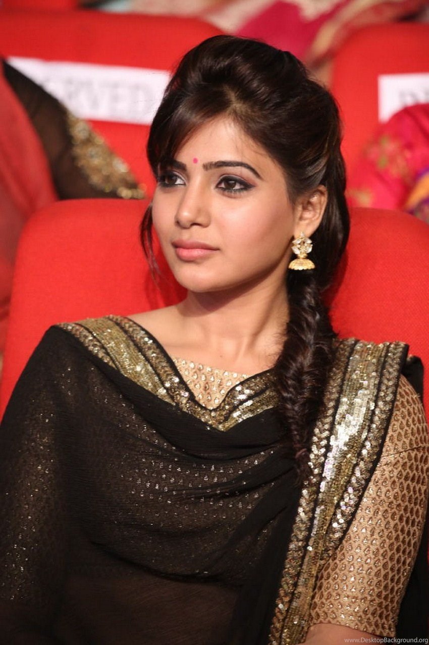 Tamil Actress Samantha Cute Photo Desktop Background