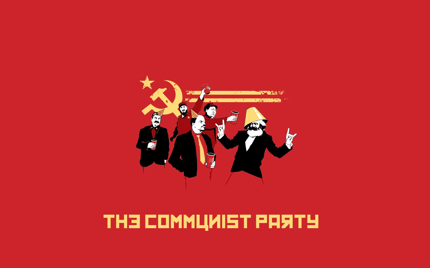 communist, Party, Hammer, And, Sickle Wallpaper HD / Desktop and Mobile Background