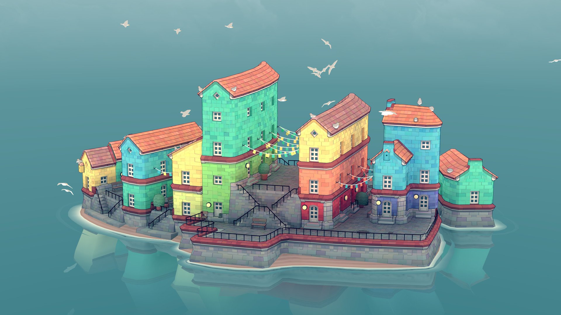Townscaper HD Wallpaper