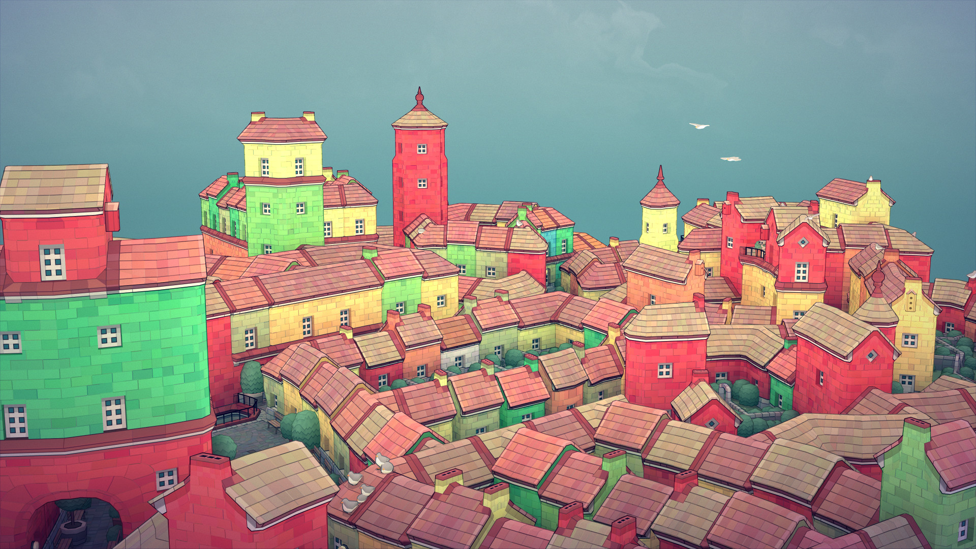 Townscaper HD Wallpaper