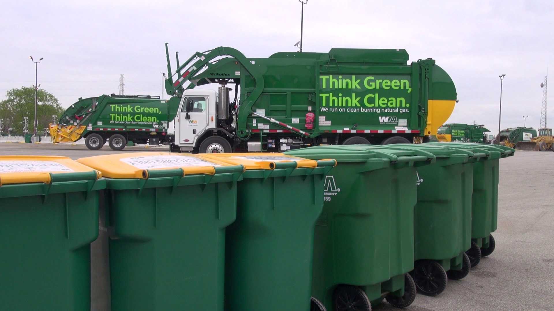 Waste Management converting trucks to compressed natural gas