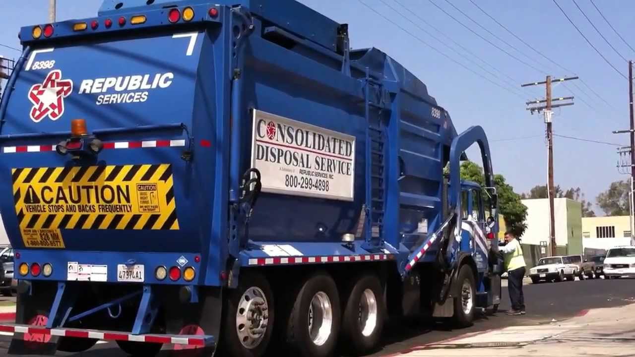 Republic Garbage Truck