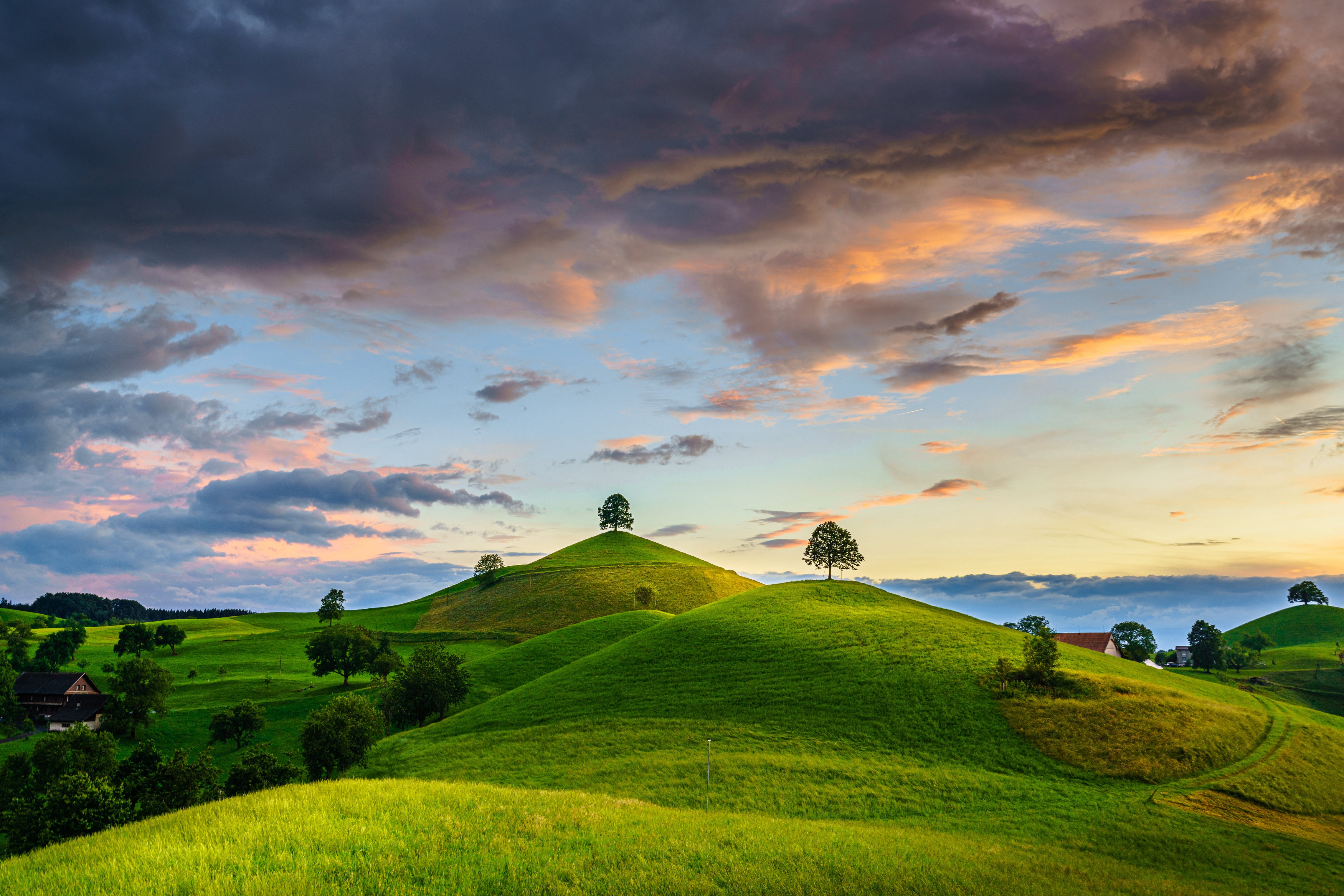 Canton of Zug HD wallpaper, Background