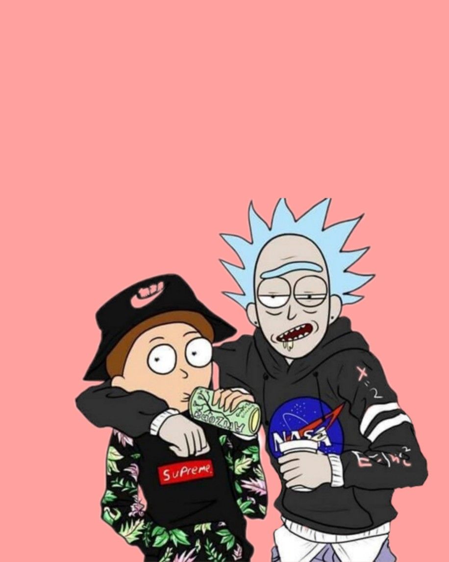 Rick and Morty x Dripp. Rick and morty, Morty, Wallpaper