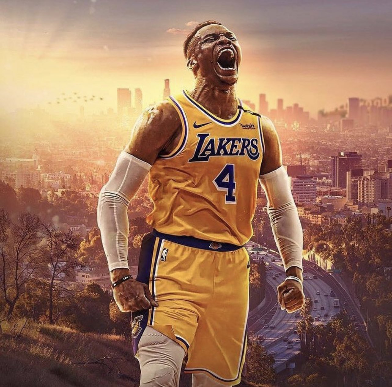 Lake Show'S OFFICIAL. RUSSELL WESTBROOK IS A LOS ANGELES LAKER!!!