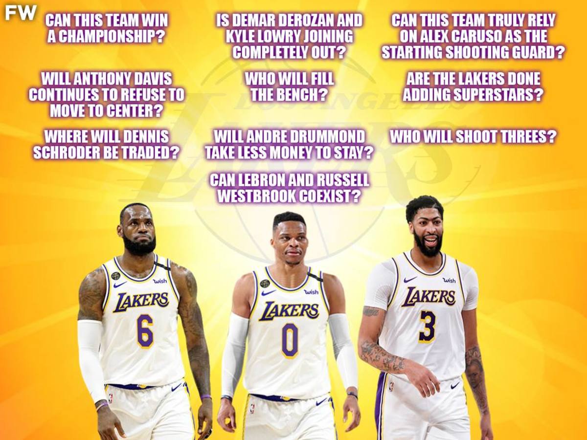 Biggest Questions Surrounding The Lakers After The Russell Westbrook Trade