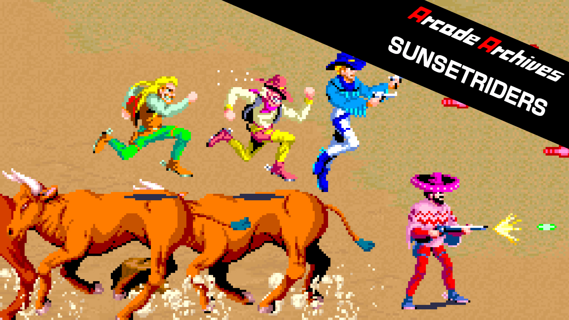 Arcade Archives SUNSETRIDERS for Nintendo Switch Game Details