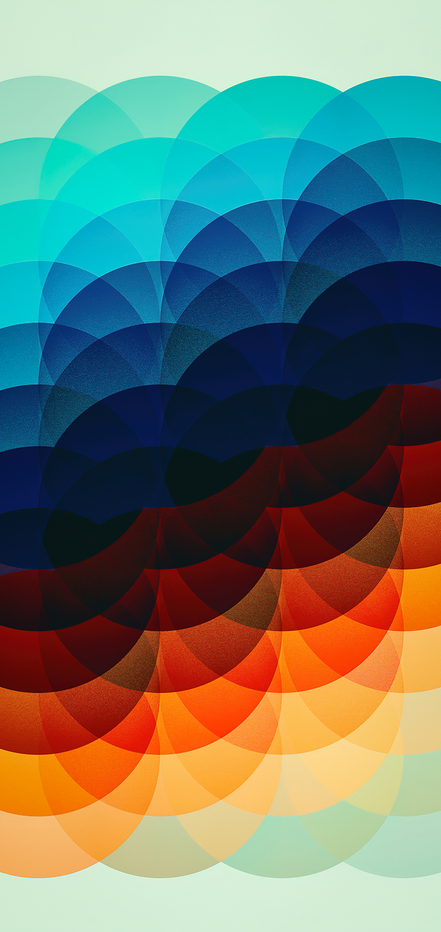 Geometric circles wallpaper for iPhone