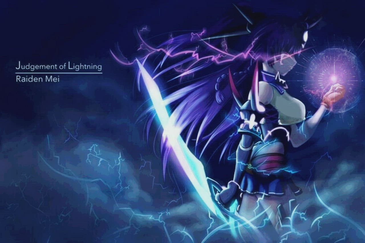 RAIDEN MEI EPIC MODE, BADASS, LIVE WELPAPER. Best anime on netflix, Cute anime pics, Anime