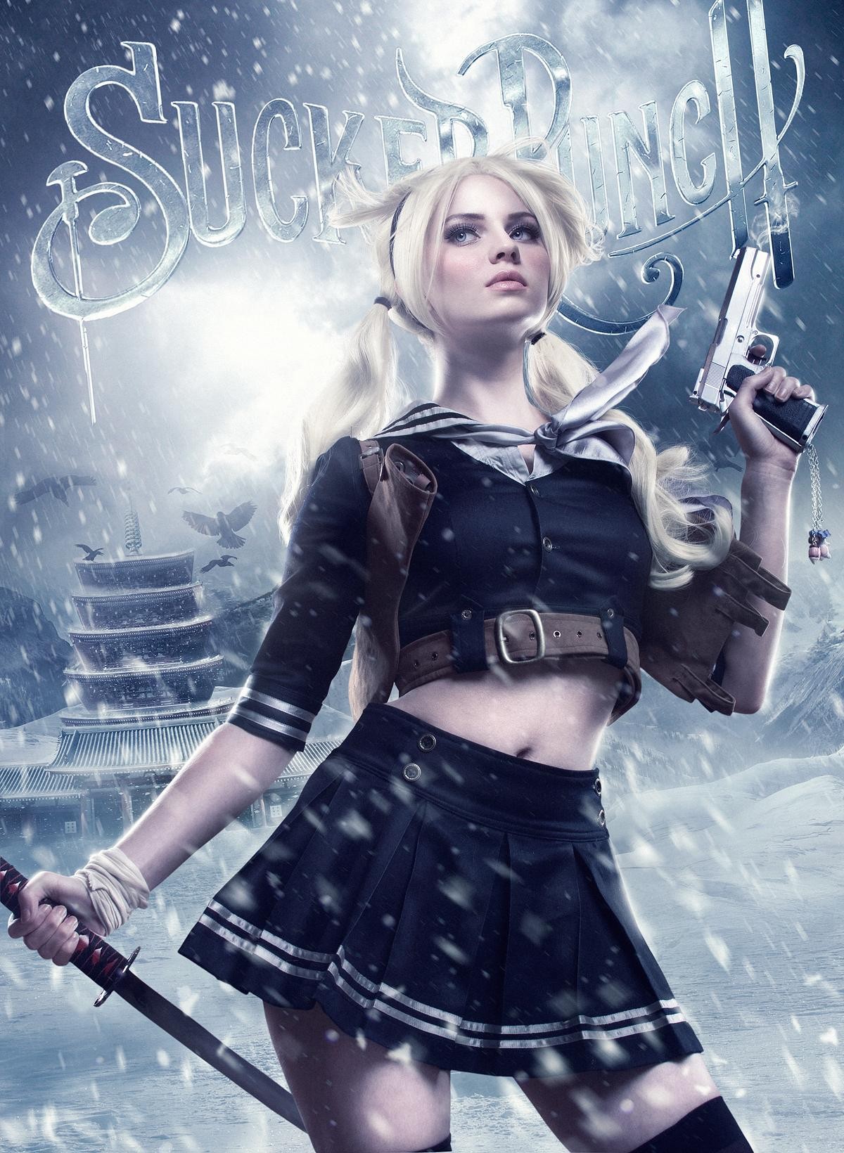 cosplay, Sucker Punch, artwork, babydoll, michellemonique wallpaper