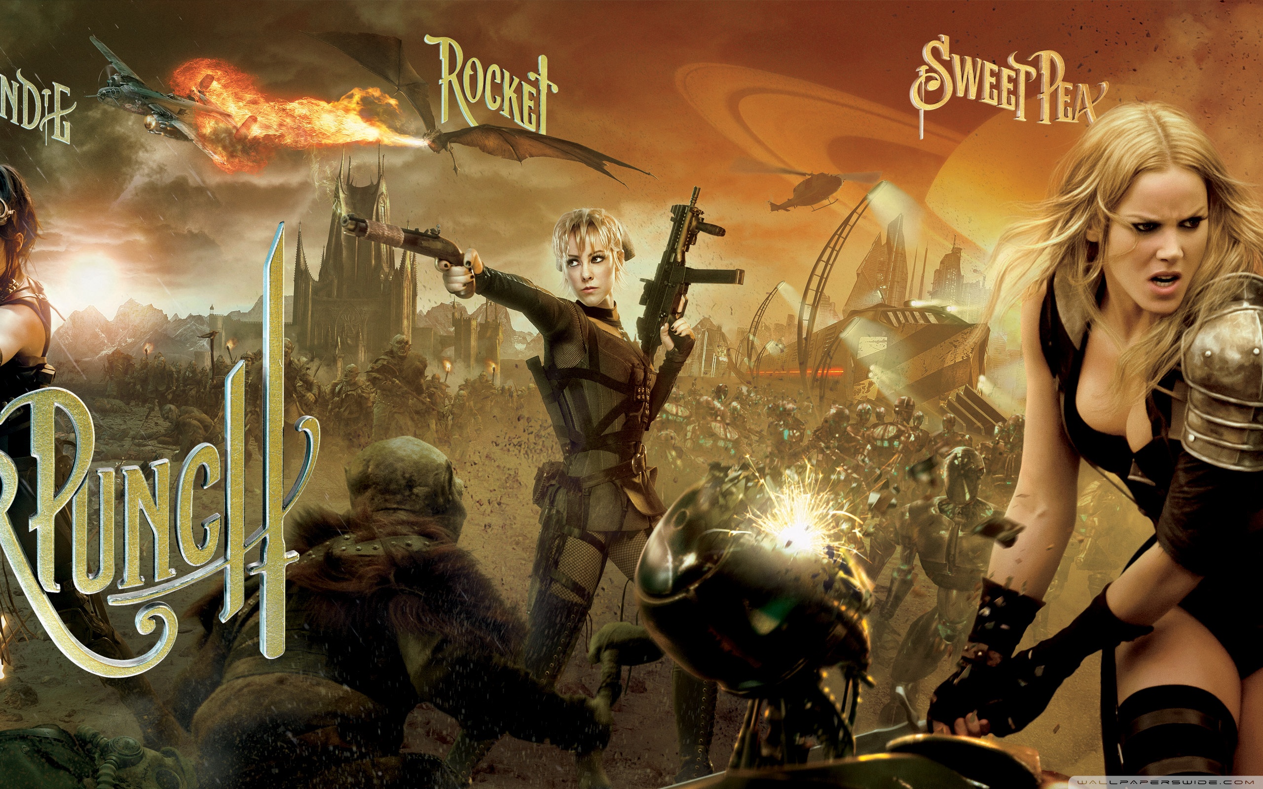 Sucker Punch Ultra HD Desktop Background Wallpaper for 4K UHD TV, Tablet