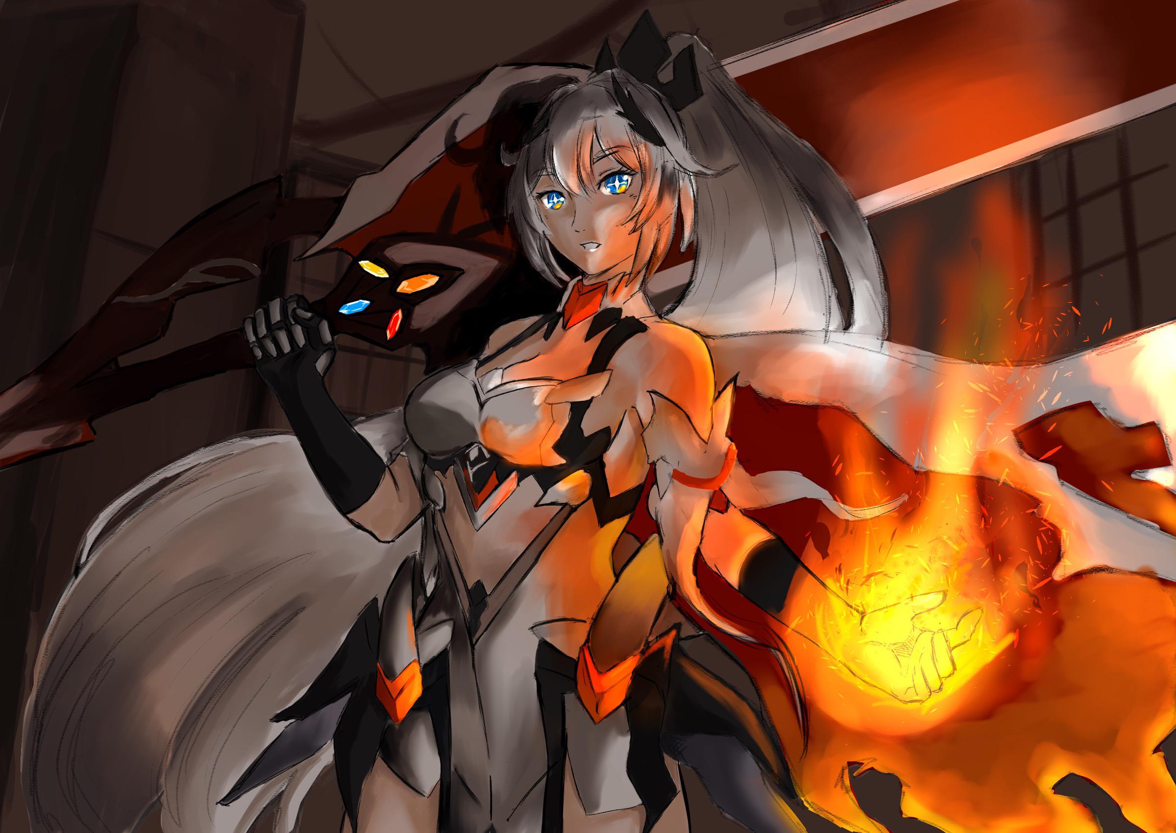 Herrscher of The Flamescion Kiana Kaslana: HonkaiImpact3rd